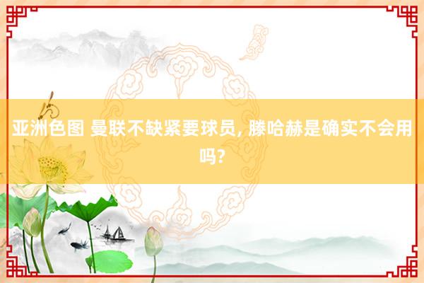 亚洲色图 曼联不缺紧要球员， 滕哈赫是确实不会用吗?